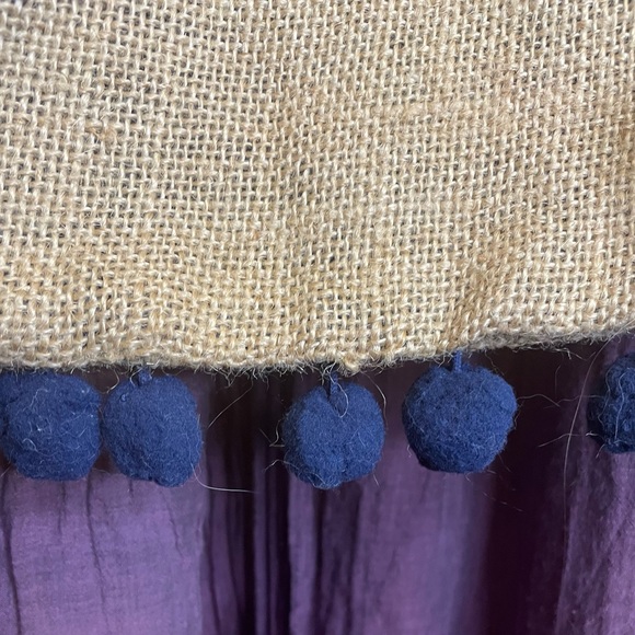 Burlap Crossbody Bag/Purse - Picture 5 of 10